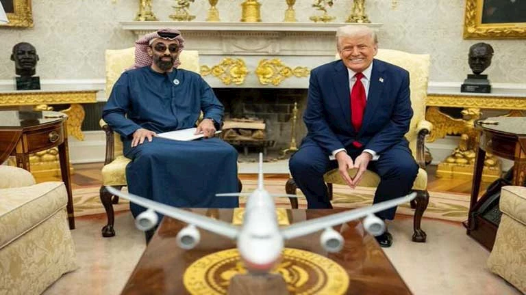 الشيخ طحنون بن زايد وترامب